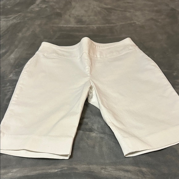 Ruby Rd. Women's White Bermudas - Picture 3 of 3
